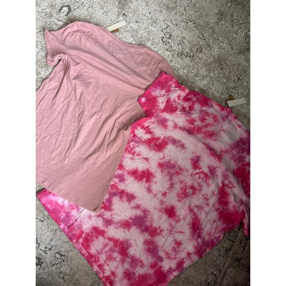 Pink Victoria Secret t‎ shirt bundle pink XS and Small New - Picture 6 of 6